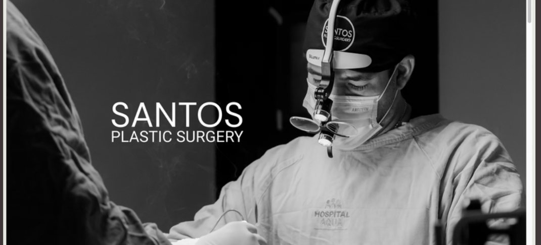 Sitio web de Santos Plastic Surgery